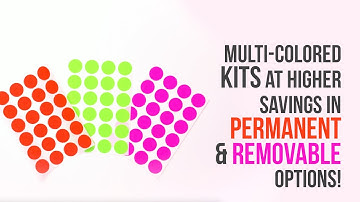 Categorize with Multi-Colored Label Kits