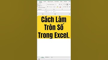 Cách Làm Tròn Số Trong Excel #excel #phandongexcel
