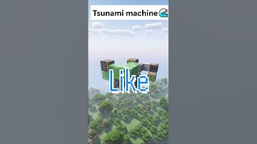 🌊 Minecraft Tsunami Machine - Insane Destruction in Seconds! 💥#zoablocks #minecraft #build