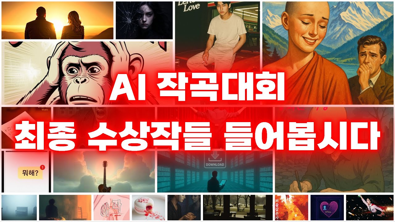 최종 수상작들을 들어봅시다! 제1회 AI 작곡대회 수상자 발표!