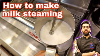 How to steam the perfect milk | milk steaming | barista training