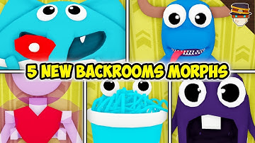 [UPDATE 235] 💗 How to get ALL 5 NEW BACKROOMS MORPHS | Roblox