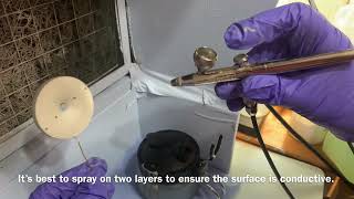 How to copper electroform on a 3d printed waveguide
