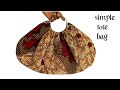 DIY Ankara tote bag • How to sew round bag • Handmade Ankara handbag