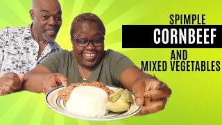 How to make Jamaican Cornbeef and Mixed Vegetables(epic one!) | @DiFrancis