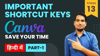 All Important Canva Shortcut Keys Basic & Advanced - Become A Pro In Canva