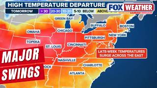 Major Temperature Swing Expected To Impact Millions Across The U.S.
