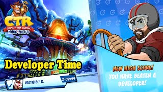 Polar Pass - Developer Time Trial  [2:09.32] | CTR Crash Team Racing Nitro-Fueled