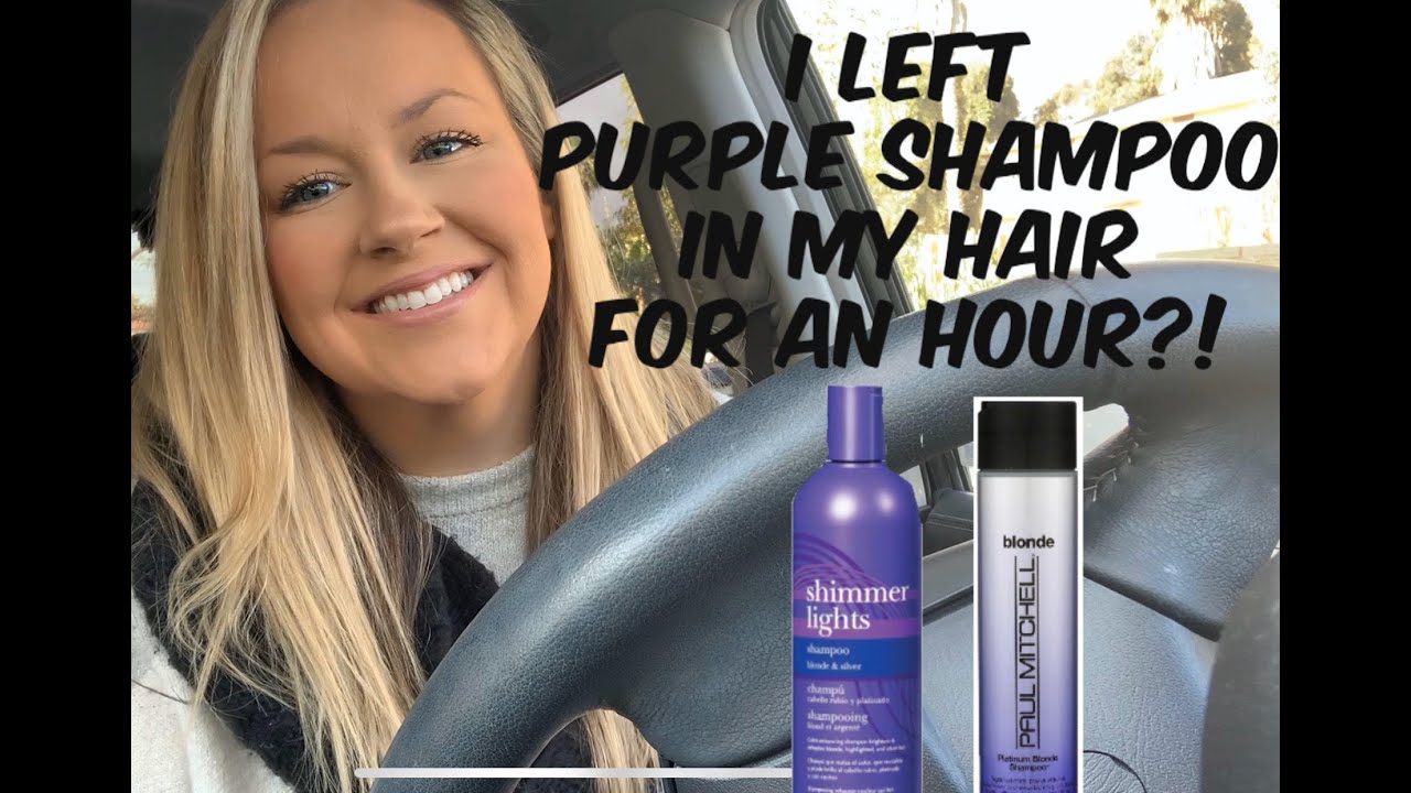 I Left Purple Shampoo In My Hair For An Hour - thptnganamst.edu.vn