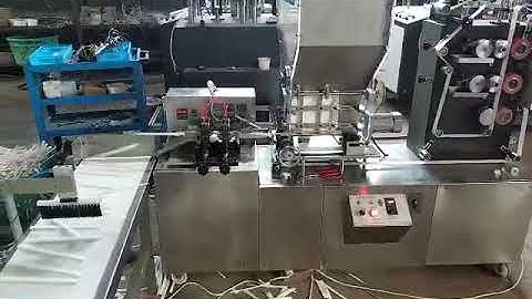 High Speed Single Paper Straw Packing Machine  500pcs/min