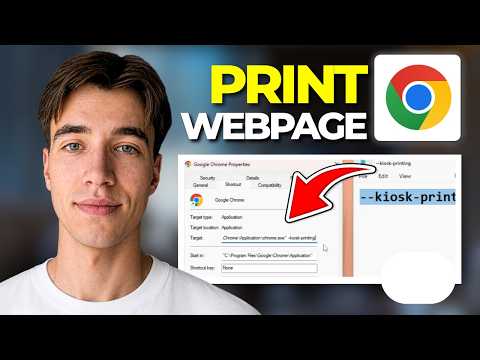 How to Print Webpage Without Displaying Print Dialog in Chrome | Tutorial 2026