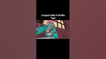 Longest slide in Gorilla Tag! 🛝🛝