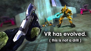 Halo 1 is officially in VR. (seriously)