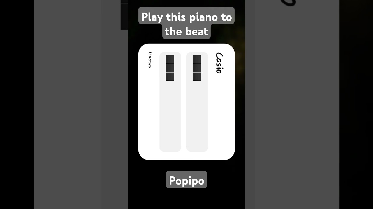 Play this piano 