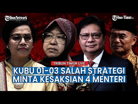 🔴 Kubu Anies dan Ganjar Gagal Total usai 4 Menteri Jokowi Bersaksi di Sidang MK