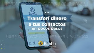 Con la App del BanCo, ¡transferí dinero en simples pasos! screenshot 3