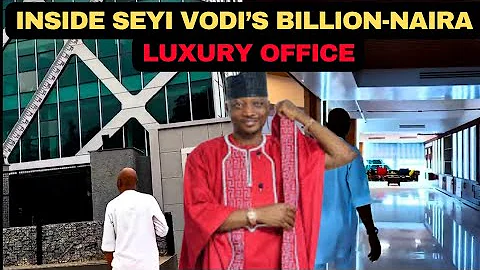 Fashion Mogul Seyi Vodi Unveils His  Luxurious New Office Worth Billions
