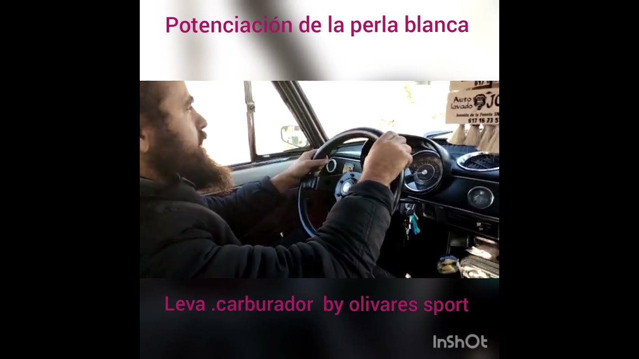 puesta a punto de la leva mejorada y pruebas de conducción a la perla blanca Seat 124 1438cc