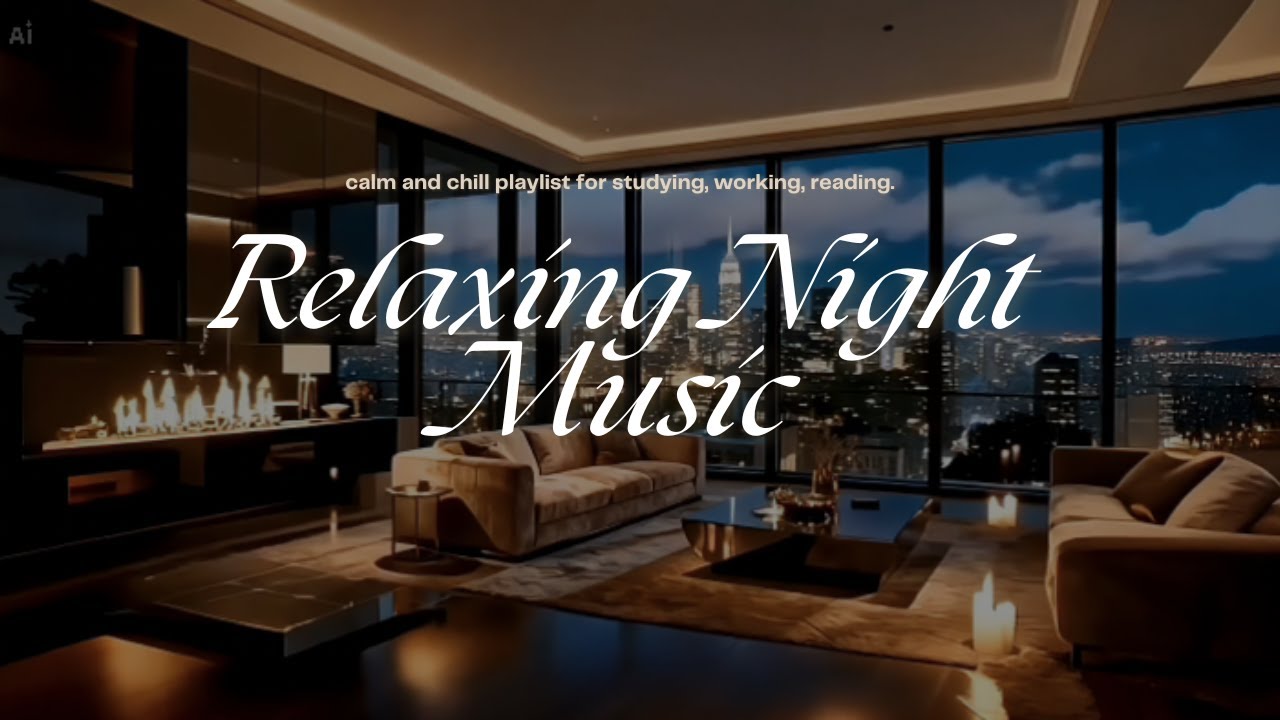 Photo inspiration: Luxury Penthouse Apartments With Stress Relief Programs Reference: Stress Relief Night Smooth Jazz In A Luxury Penthouse
