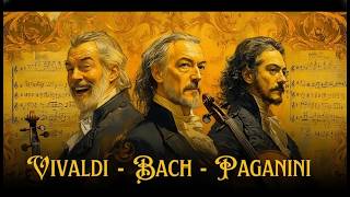 Vivaldi, Bach & Paganini 🎻 Chaconne, Four Seasons & Caprices 🌟 Classical Music for Relaxation & He