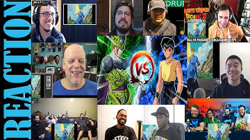 Cell Vs Yusuke REACTIONS MASHUP