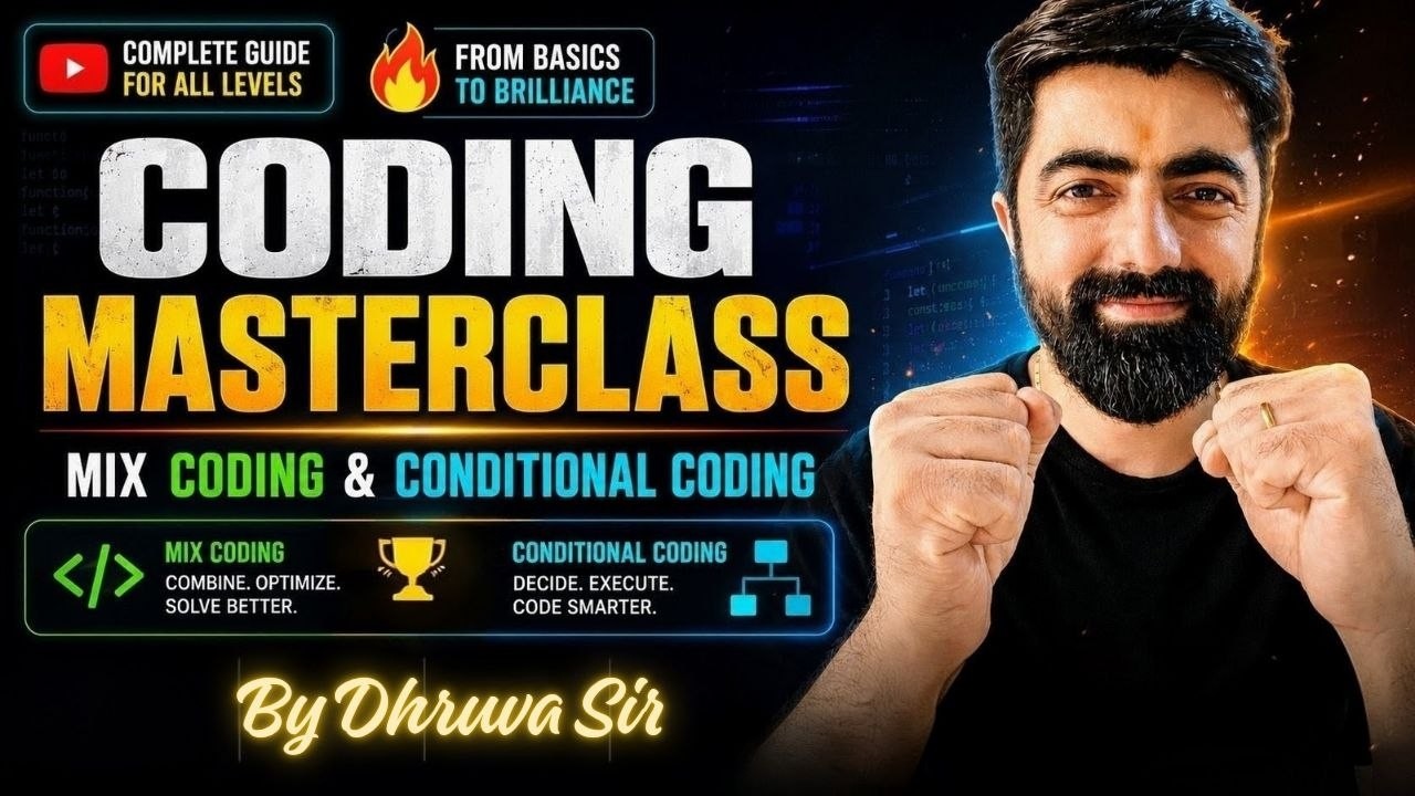 CODING (MAINS) - Masterclass || Mix Coding & Conditional Coding || By ...