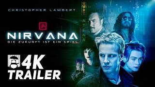Nirvana - Die Zukunft ist ein Spiel Trailer Deutsch German 4K Sci-Fi-Cyberpunk-Film