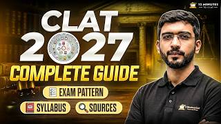 CLAT 2027 Complete Guide | Eligibility, Exam Pattern, Syllabus & Sources | Keshav Malpani