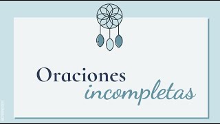 Oraciones incompletas - 5to de secundaria - [Razonamiento verbal]