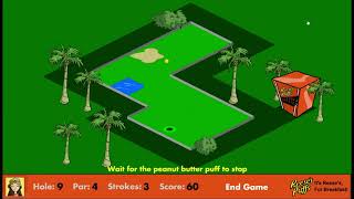 Reeses Puffs Mini-Golf - Windmils, Water, Pyramids, and Desert Course (FULL ALL COURSES)