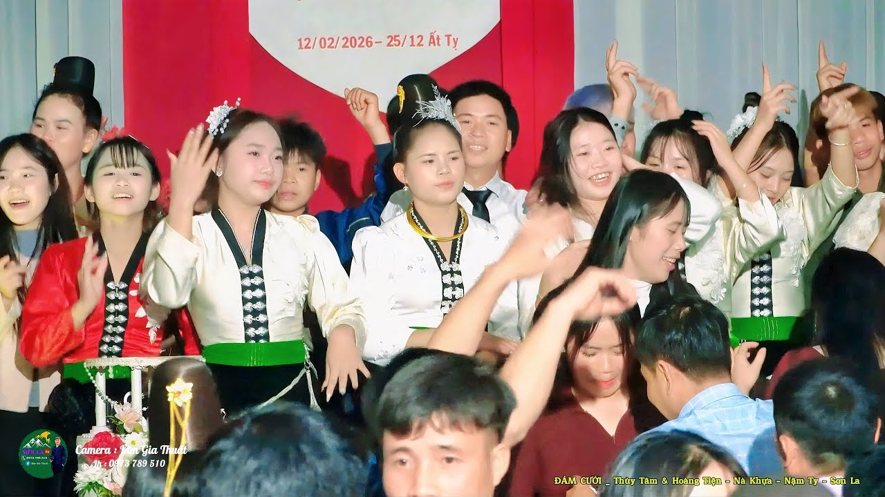NHẠC SÀN THÁI TẾT 2026 MẾT CỚ SUM ÊM PẢ NÀ KHỰA MỪNG ĐÁM CƯỚI _ THÙY TÂM & HOÀNG TIỆN ll SƠN LA tv