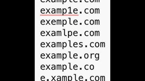 Detecting Squatting with QRadar Searches