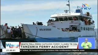 Death toll from capsized ferry MV Nyerere climbs to 126