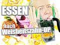 WEISHEITSZAHN-OP: WAS kann ich WANN essen und kauen, REZEPTE