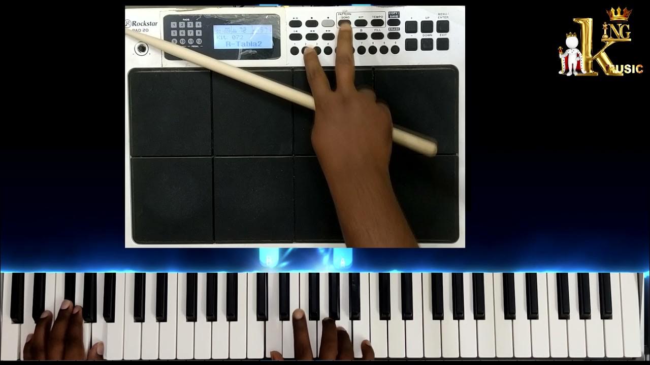 Aaviyanavare Anbin Aaviyanavare Keyboard -Drum Instrumental - YouTube