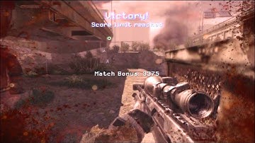 Insane Throwing knife across map GAME WINNING KILLCAM mw3