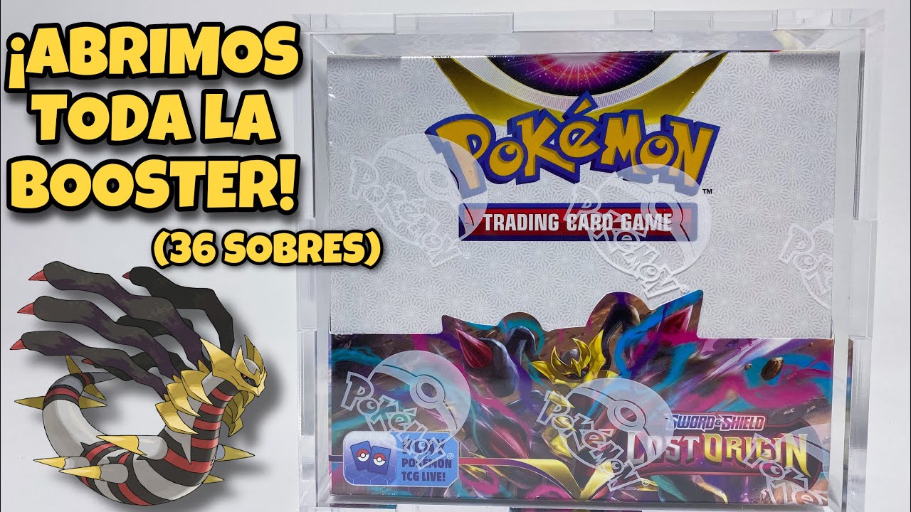 Mega Apertura Pokémon abrimos una Booster Box completa del set Lost ...