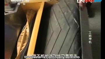 automatic rendering machine manufacturer&plaster rendering machine manufacturer&diy plaster renderin