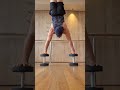 Handstand pushup practice #calisthenics #gym #handstandpushup