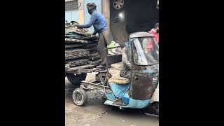 变废为宝制造铜线的过程 #巴铁制造 #制造过程 #变废为宝