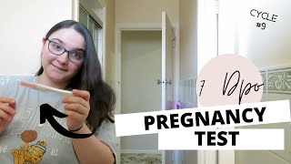 Live Pregnancy Test At 7 dpo || Getting a positive at 7dpo? || TTC Baby #3 Cycle #9