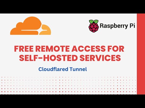 Cloudflare tunnel on Raspberry Pi : Free Remote Access for your self-hosted services