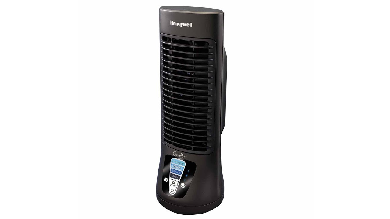 Honeywell Quietset Mini Tower Table Fan Htf210b