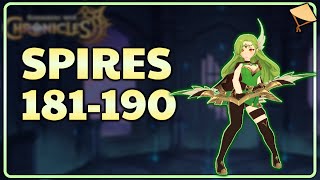 SPIRES OF ASCENSION FLOOR 181-190 Guide - Summoners War Chronicles
