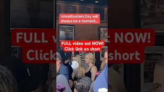 Reitman, Mckenna, Carrie! Stars were out last Ghostbusters Day! Who will appear this year? 🤔