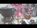 Tour of a Witch's Altar | Rosaries, Crystals and a Haunted Nun!