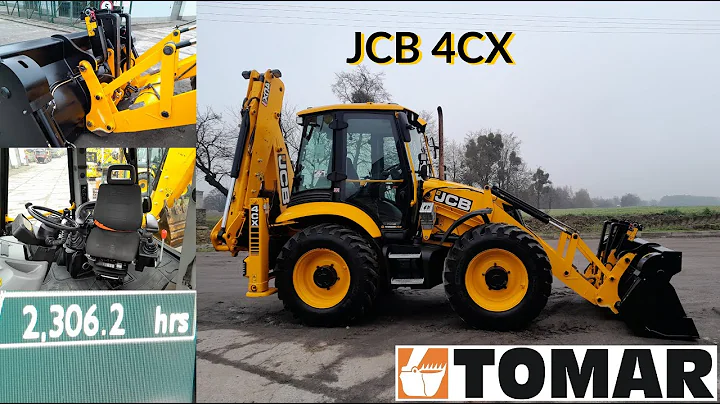 JCB 4CX 2022R 0552 tel +48 575 316 333 backhoe loader koparko ładowarka