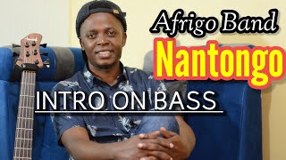 Afrigo Band - Nantongo | INTRO cover on bass guitar by Gilberto