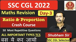 Complete Ratio and proportion crash course by Shubham Jain Sir