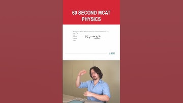 MCAT PHYSICS | c0mment your answer! 🙂 #mcat #physics #premed #premedlife #mcatsimplified